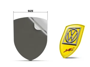 VW Custom Automotive Decals Star Professional Sturdy